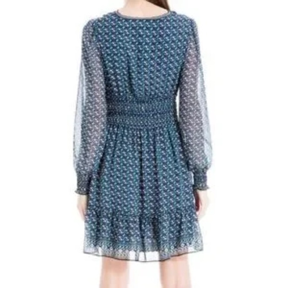 NWT Max Studio floral print long sleeve boho dress small - Picture 3 of 7